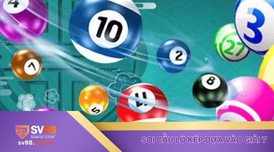 Phương pháp soi cầu lô kép dựa vào giải 7