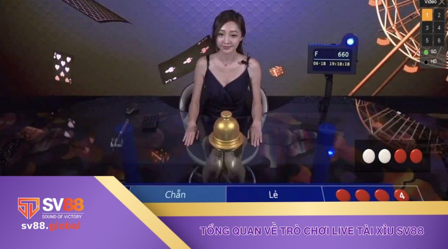 Tổng quan về trò chơi live tài xỉu Sv88
